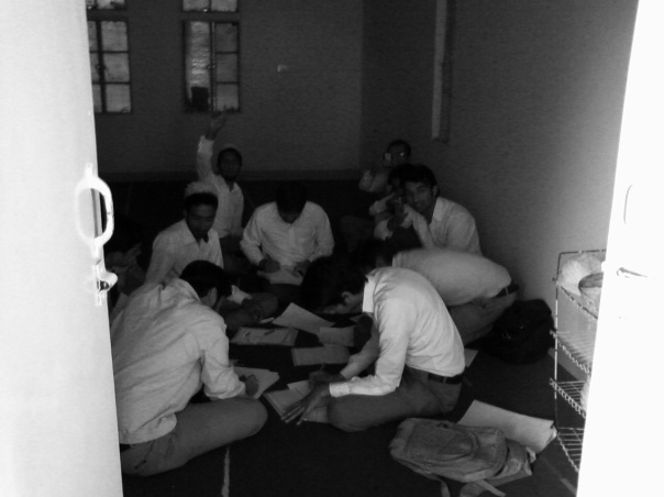 Caught While Copying Assignment In The IMS Mosque (4)